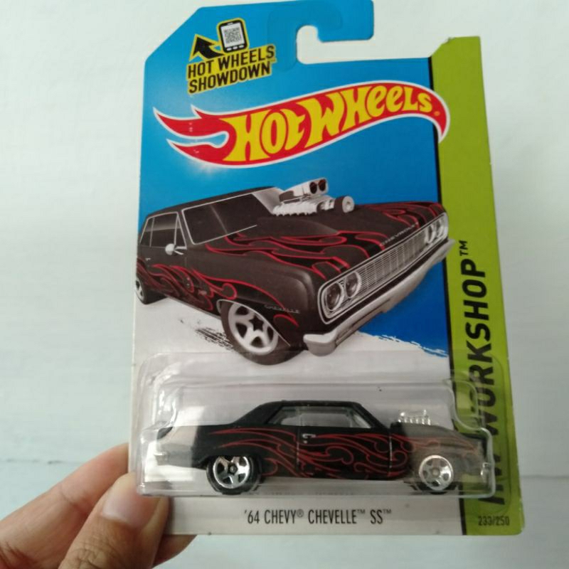 hotwheels 64 chevy chevelle SS flame