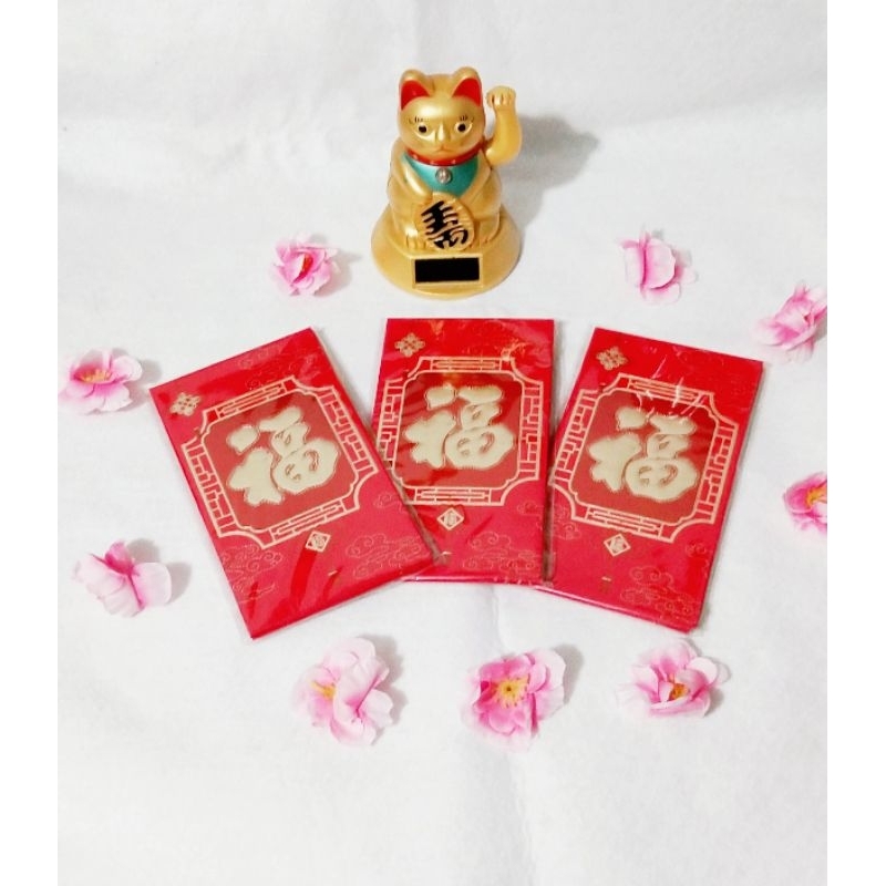 

Angpao Fu HongBao imlek ukuran panjang tebal FU
