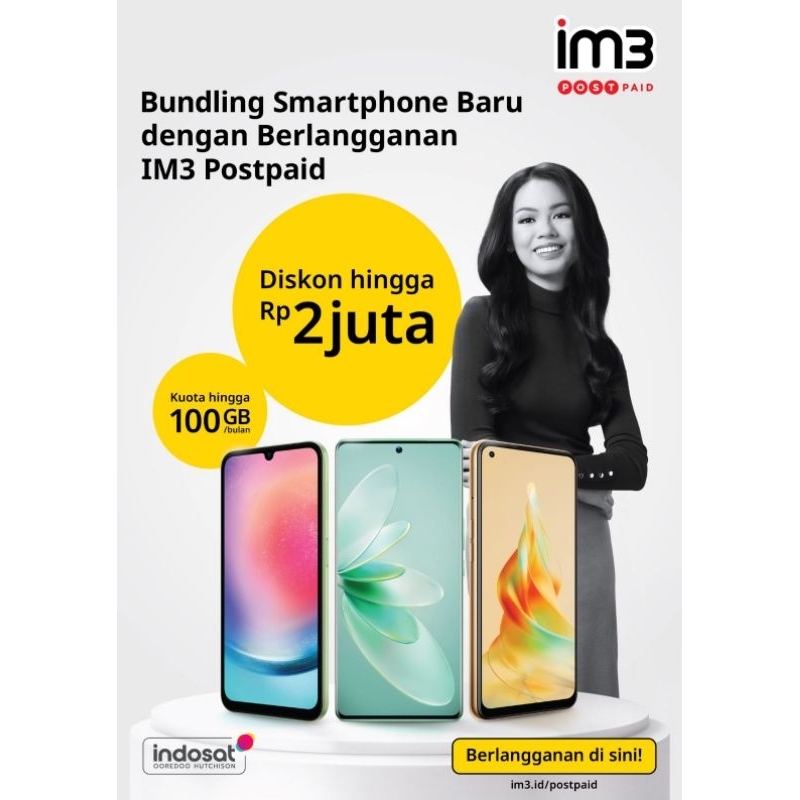 Kartu Indosat Pascabayar belum registrasi 1bln