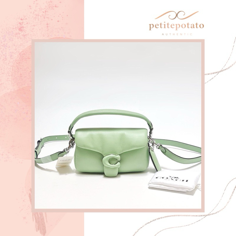 TAS BRANDED WANITA C*ACH TABBY PILLOW 18