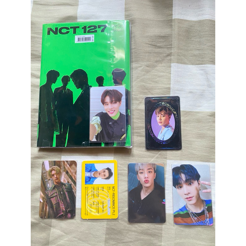 Album Nct 127 Sticky Taeil Pc Taeil card Nct 2020 Resonance Xiaojun Resonance Ten Kun
