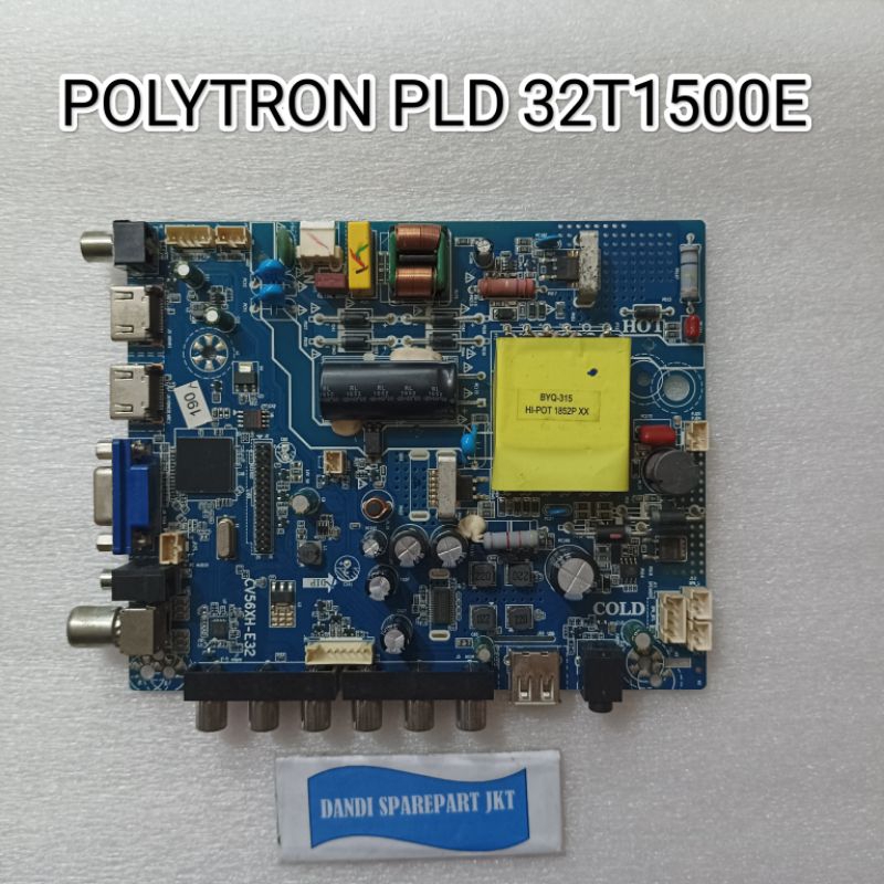 MB POLYTRON PLD 32T1500E - MAINBOARD - MESIN TV LED - MAINBOARD TV - MOBO - MAINBOARD TV POLYTRON PL