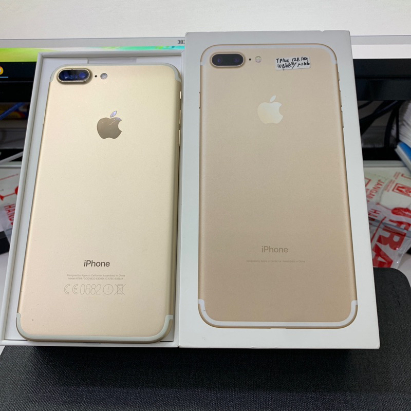 Iphone 7plus 128Gb Gold Second Resmi Ibox Fullset