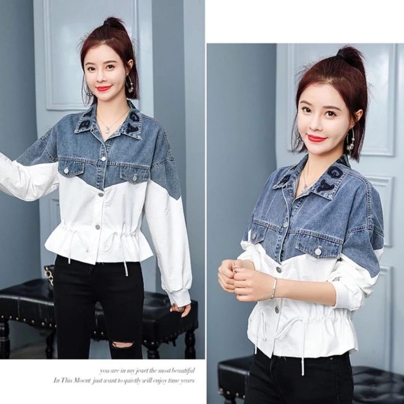 MK29921 JACKET WANITA IMPORT MODEL KOREA BANGKOK KEKINIAN