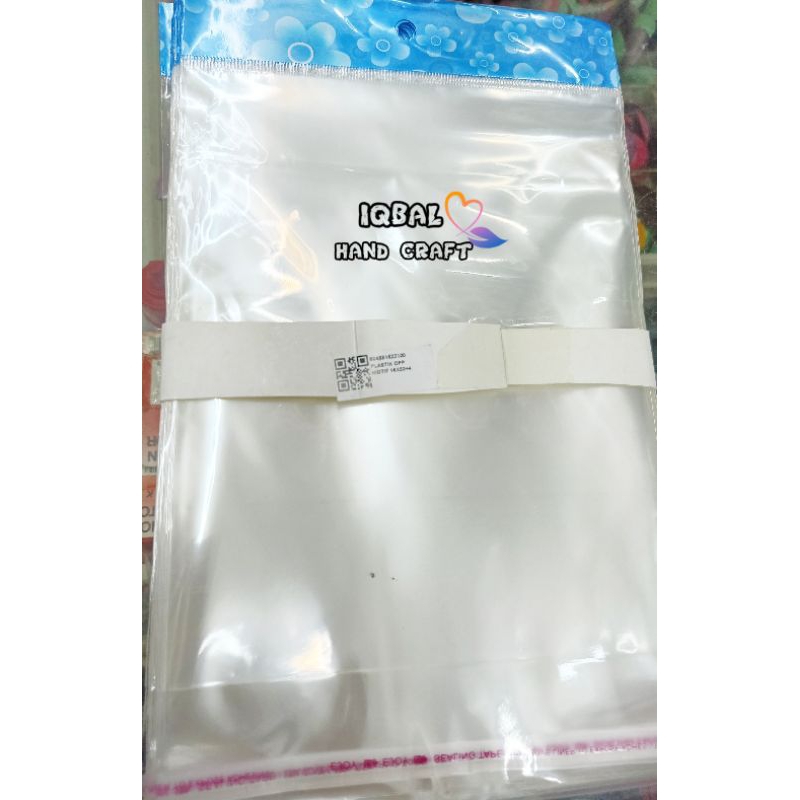 

Plastik Opp 16×23 - Plastik Bening 16×23 - Plastik Kemasan