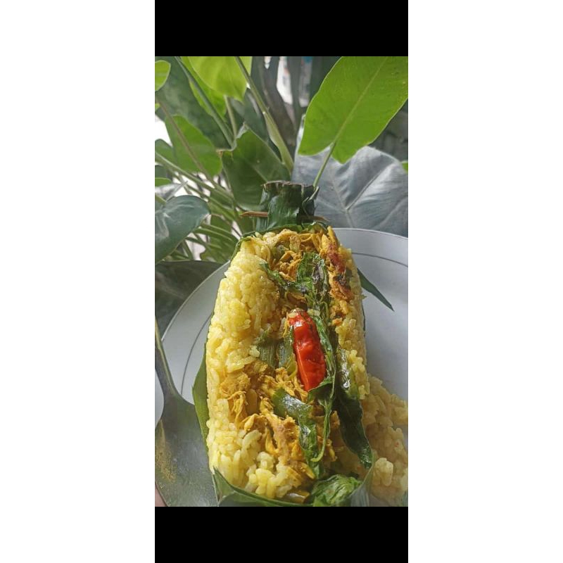 

nasi bakar ayam