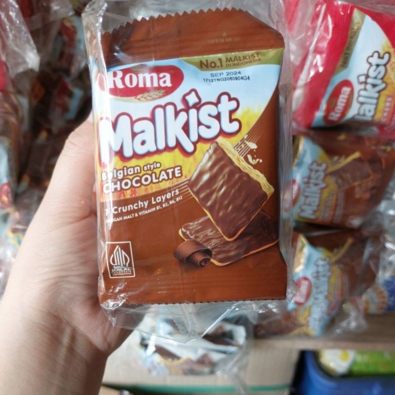 

Malkis Chocolate 1 pack isi 10 pcs