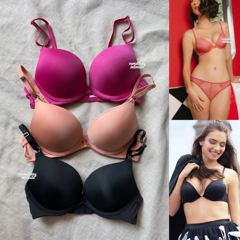 Wacoal IB4506 / 4990 Lacie Satin Mood Passionate Bombshell Super Pushup Bra / Small Size Big Size Bu