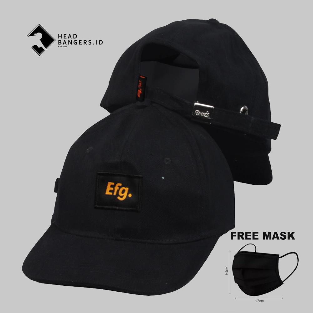 Topi Baseball Brand EFG 100% Raffle