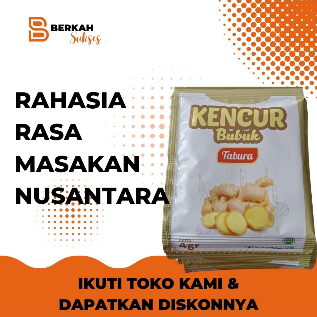 

Jahe Bubuk Sachet Tabura Renceng