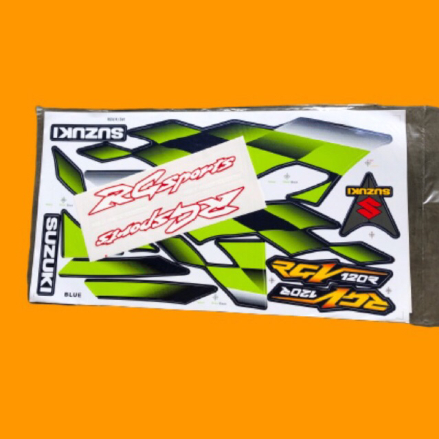 sticker stiker rgv satria - striping rgv satria r