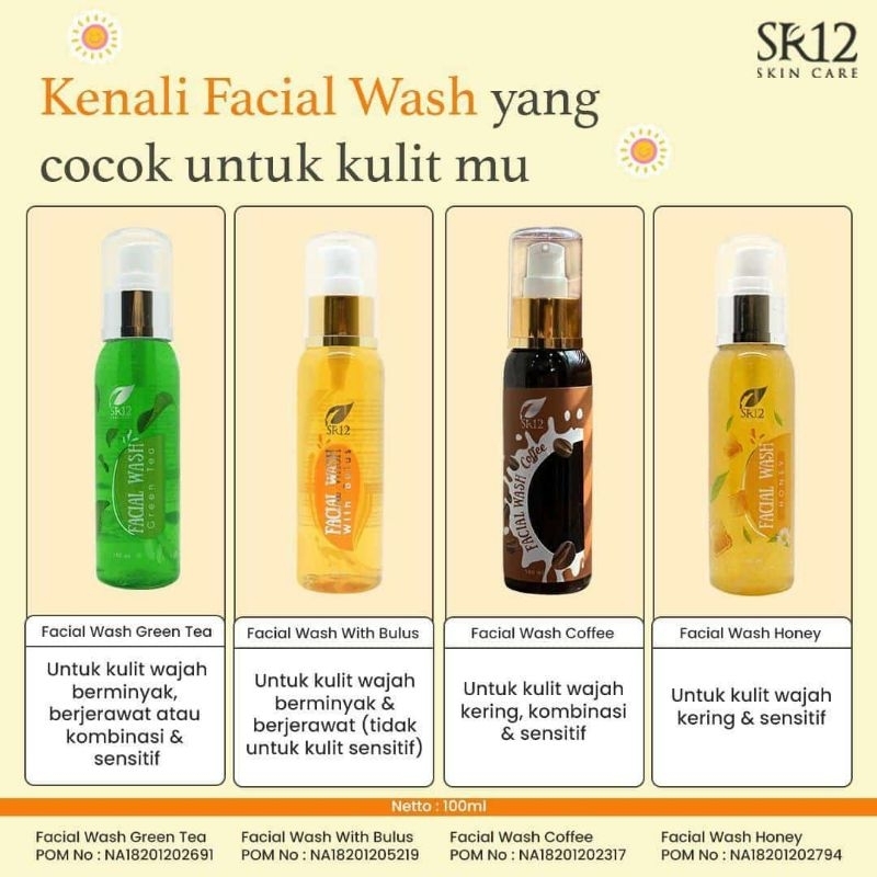 SR12 Facial Wash #sr12facialwash#sr12skincare