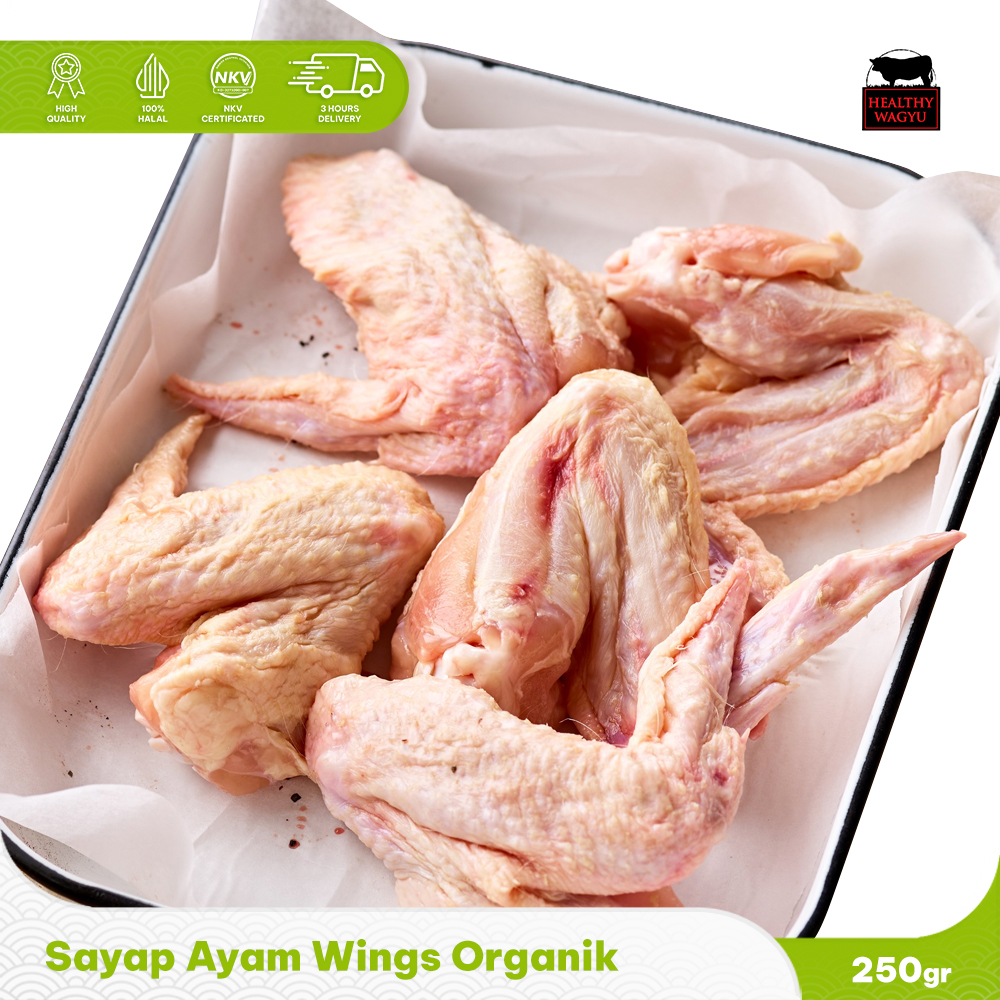 

SAYAP AYAM/ CHICKEN WING ORGANIC 500 gr HealthyWagyu