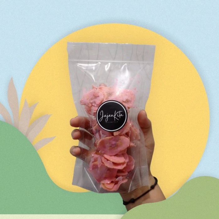 

Keripik Pisang Strawberry