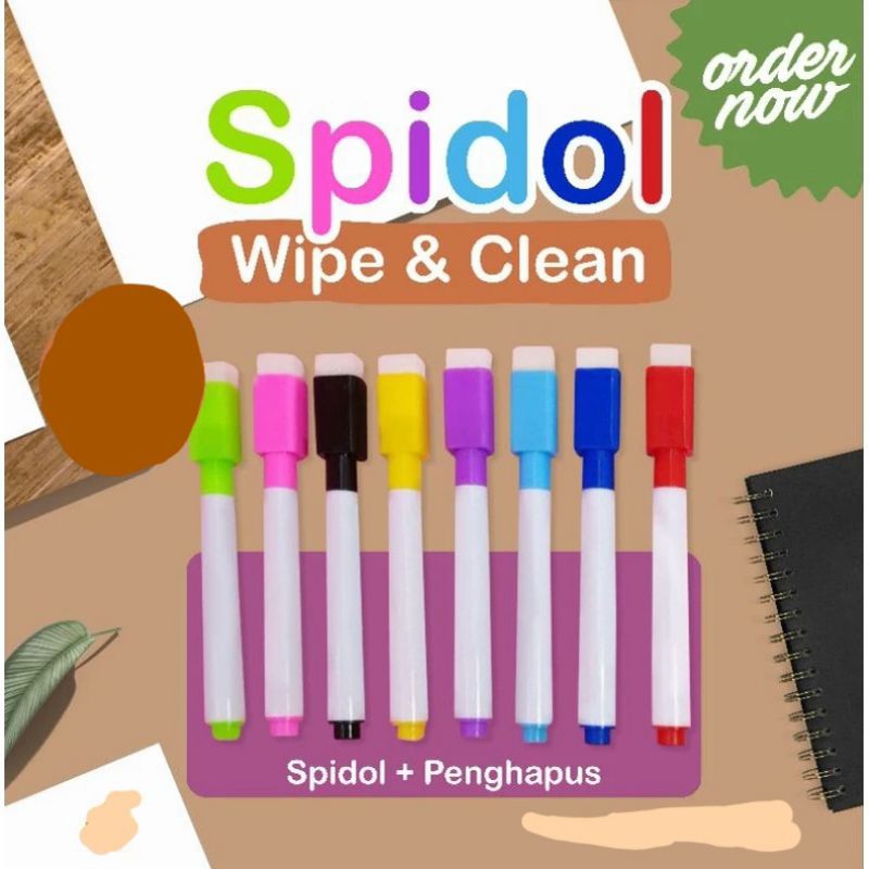 

Spidol Wipe Clean | Spidol White Board | Spidol Poster Wipe and clean