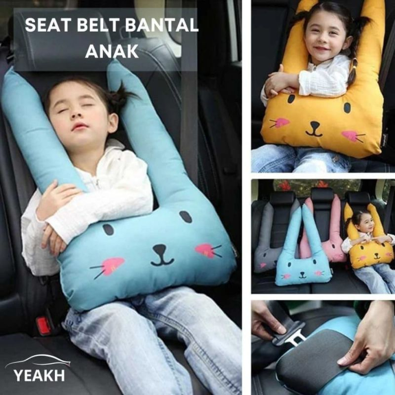 Bantal Pengaman Anak Saat Di Mobil / Bantal Sandaran / Bantal Tidur Mobil