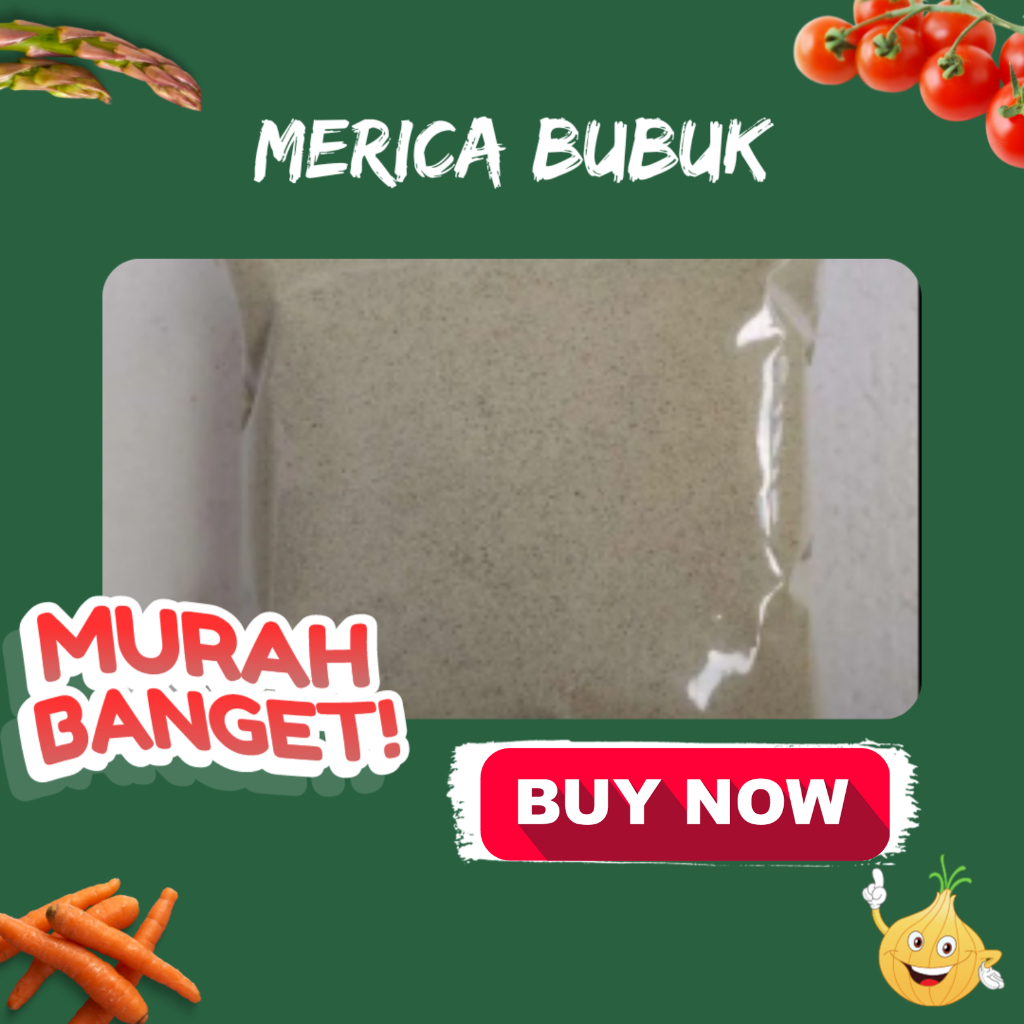 

Lada/Merica Bubuk Asli Super Berkualitas