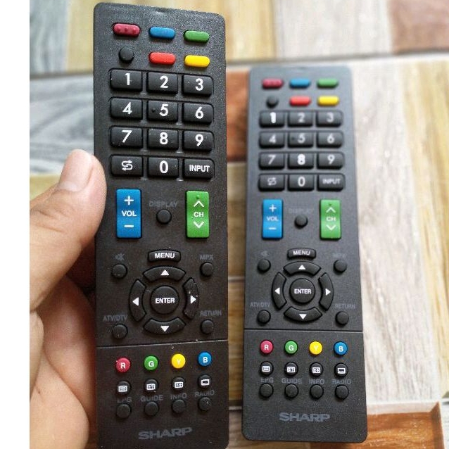 remot tv remote tv Sharp Aquos asli original