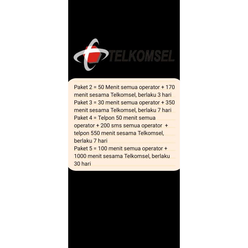 PAKET TELPON DAN SMS TELKOMSEL MURAH, LANGSUNG PROSES BUKA 24 JAM