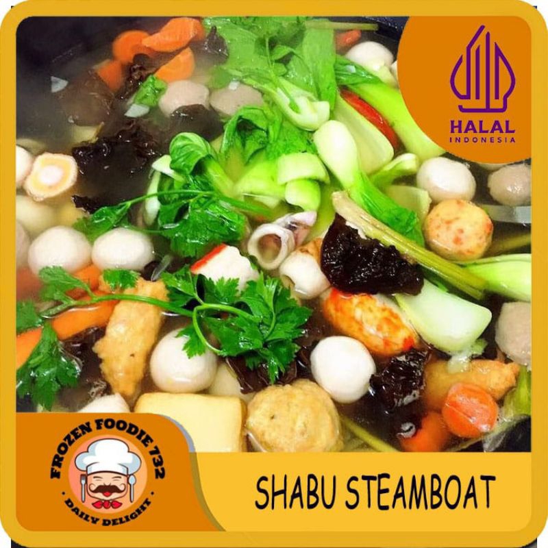 

Shabu Steamboat 500gram / Baso Ikan Campur / Baso Shabu / Baso Ikan Beku / Bakso Ikan / Bakso Shabu - Shabu Steamboat / Baso Shabu / Baso Ikan Mix Frozen 1/2 kg