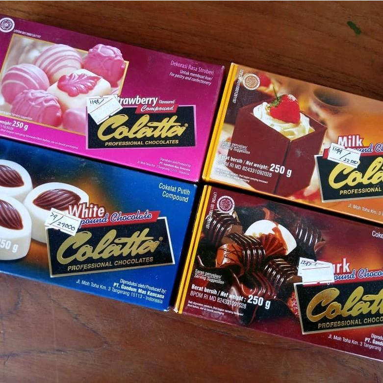 

Collata coklat compound pak 250gram