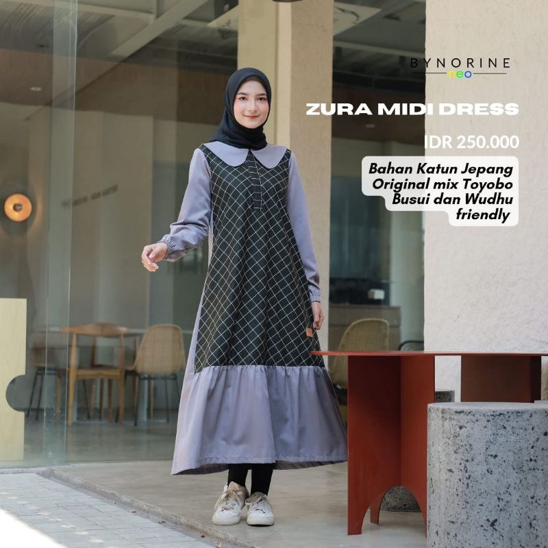 ZURA midi dress by norine