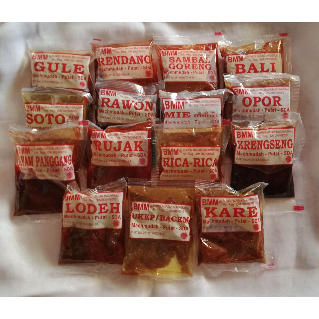 

BUMBU MAHMUDAH INSTAN