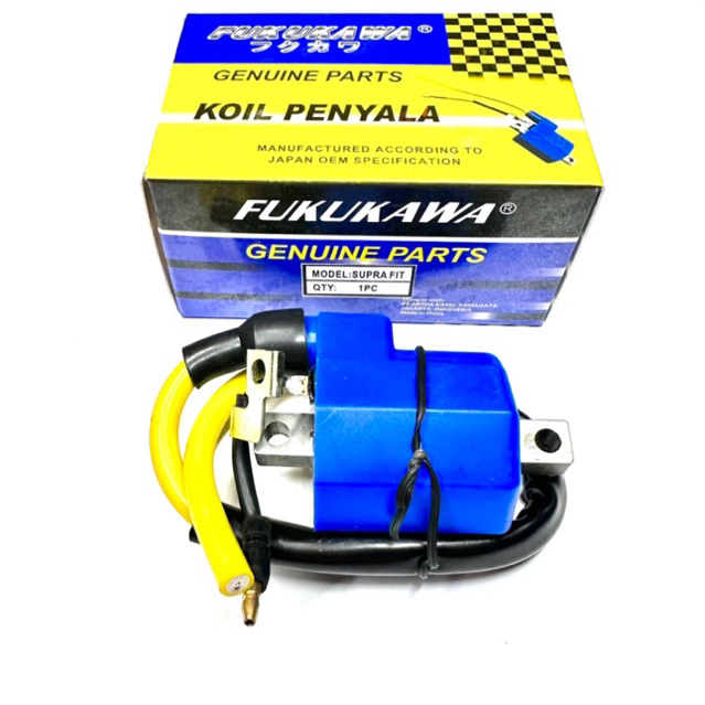 FUKUKAWA Koil Pengapian Honda SUPRA FIT REVO LAMA SUPRA X 100  Original Japan OEM