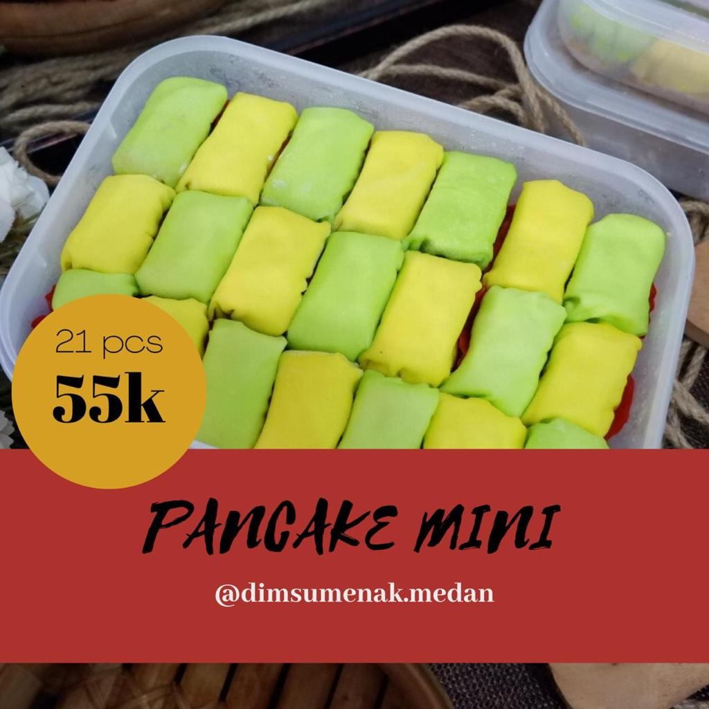 

Pancake Durian Medan Mini Dimsum Nelayan Medan