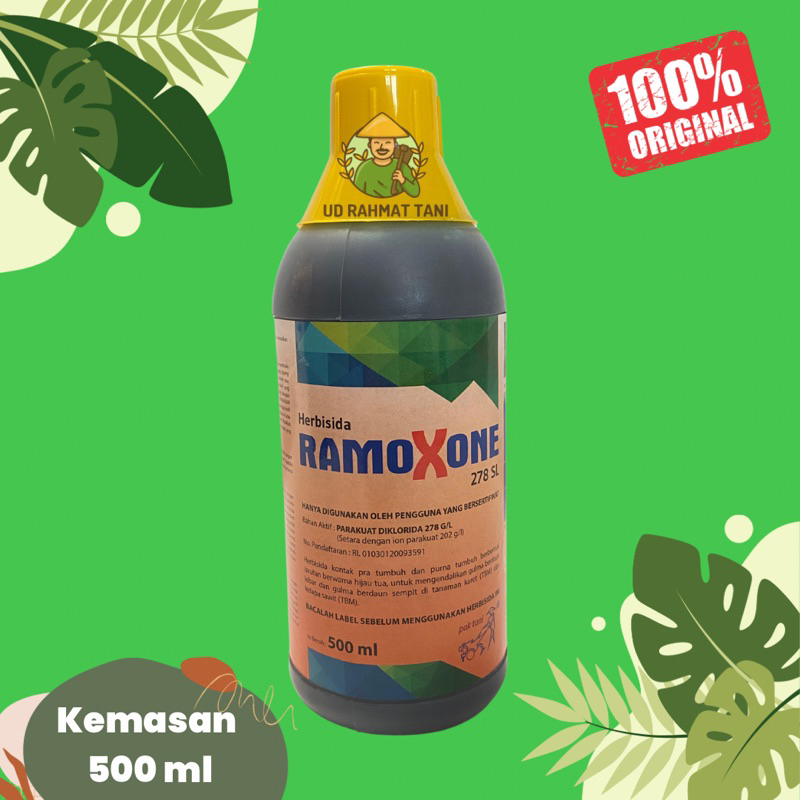 HERBISIDA RAMOXONE 500ML PAK TANI | PEMBASMI RUMPUT