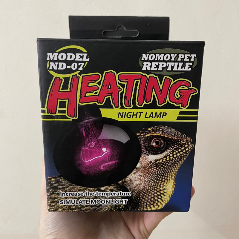 [BANTING HARGA] NEW NOMOY PET Heating NIGHT LAMP ND-07 Original
