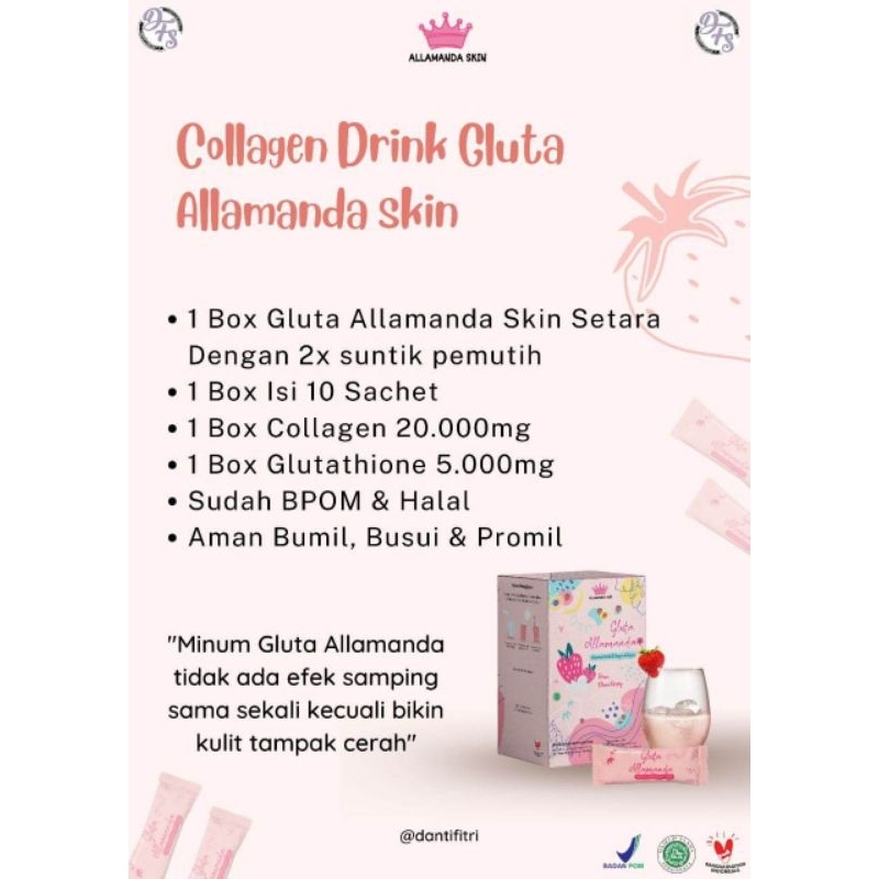 

paket 3box gluta allamanda