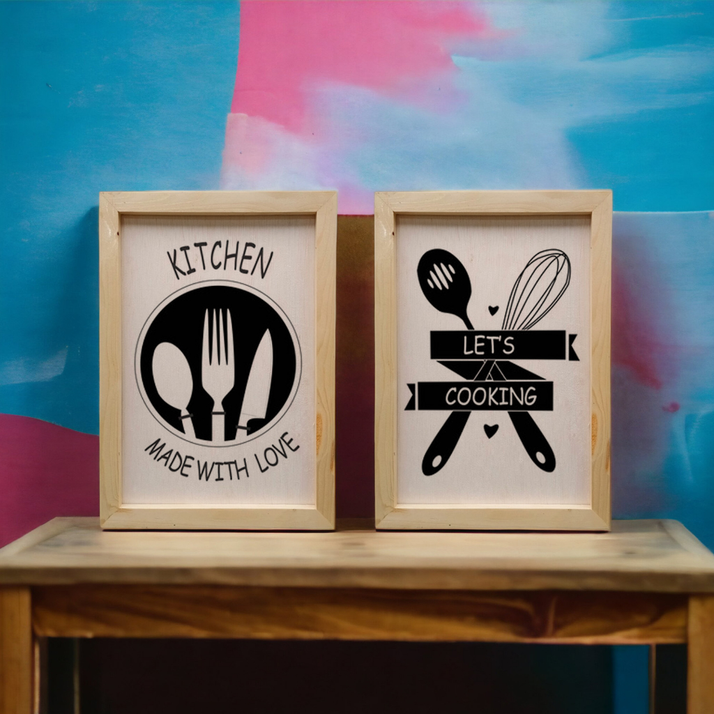 Hiasan Dinding Kitchen Minimalis / wall decor dapur unik