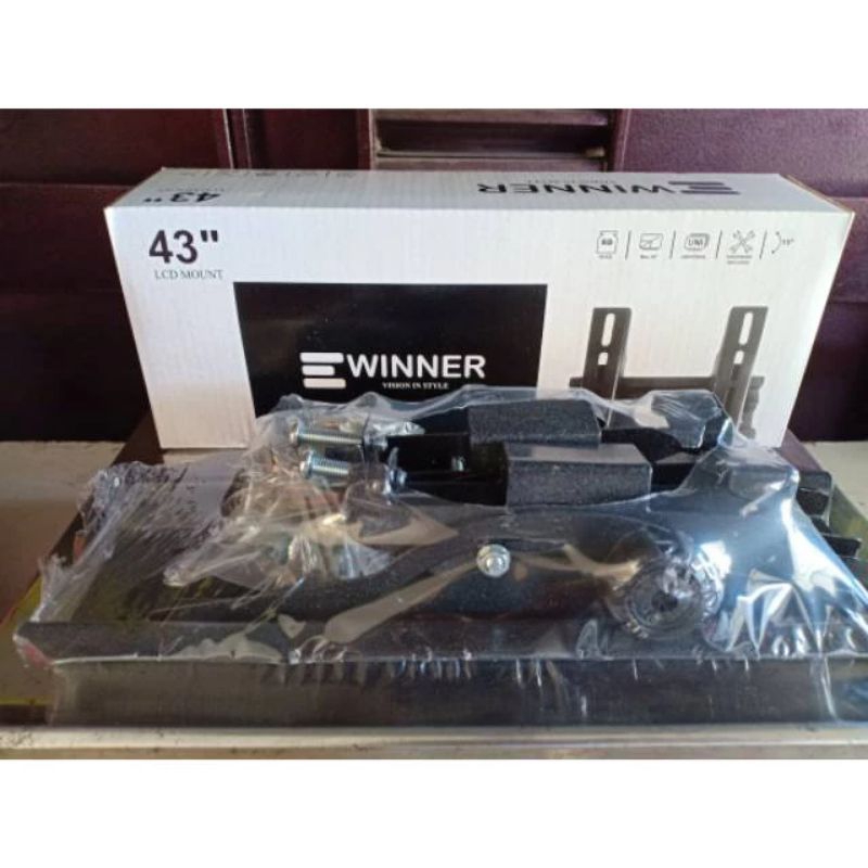 BRACKET TV 43" WINNER BRAKET TELEVISI 43 INCH// BRACKET TV LCD / LED Fleksibel 26 - 60 inch Kyzuku