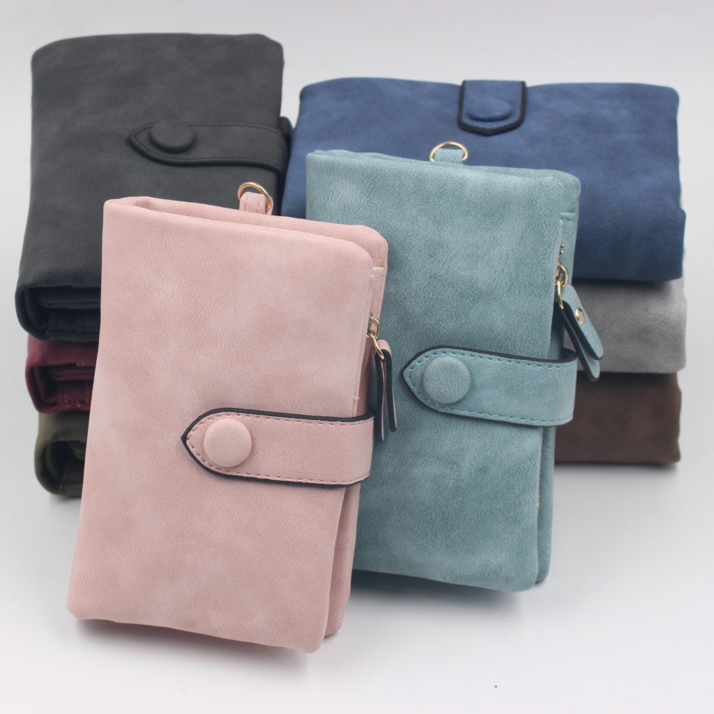 Dompet Wanita Dompet Kartu Dompet Wanita Buram Halus Dompet Kartu Wanita