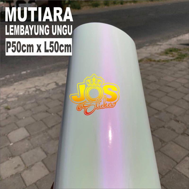 skotlet sticker PUTIH LEMBAYUNG PINK, PUTIH MUTIARA PINK skotlet mobil / skotlet motor