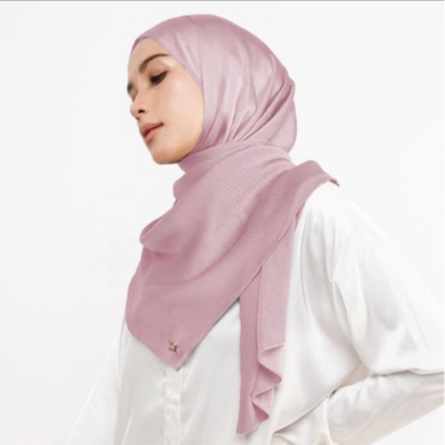 Hameeda - Duha Silk Pashmina (Oriental Pink)