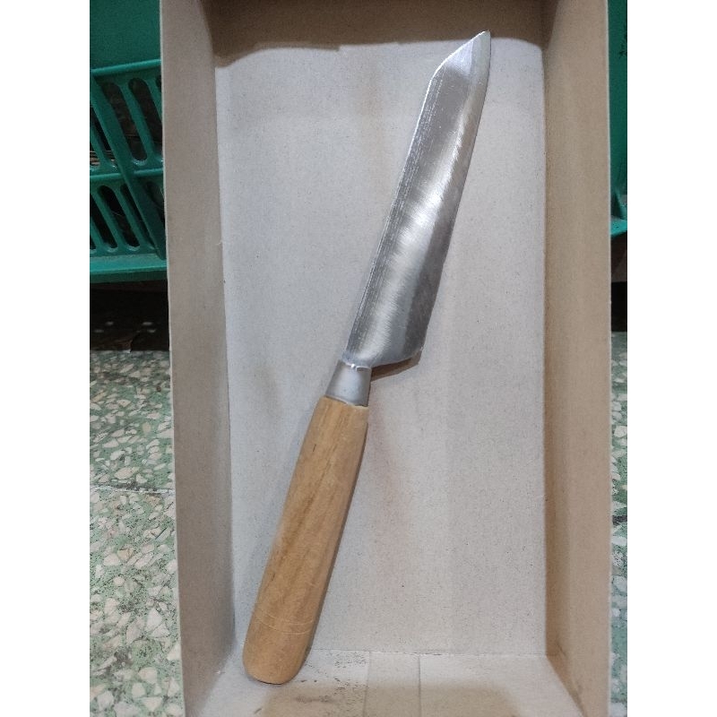 PISAU BAJA JAWA / PISAU DAPUR / TIGER / PISAU PLAT BAJA GAGANG KAYU