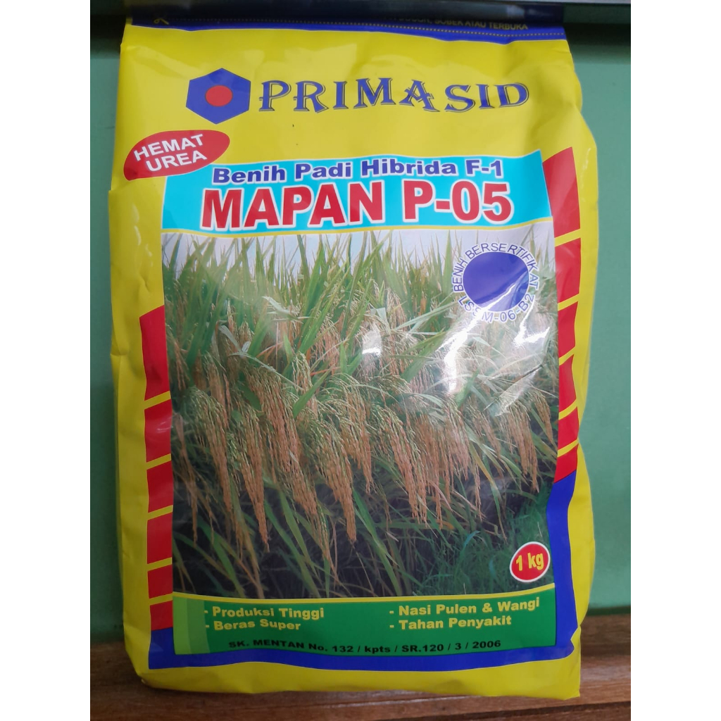 Benih padi hibdrida Mapan P-05 1Kg
