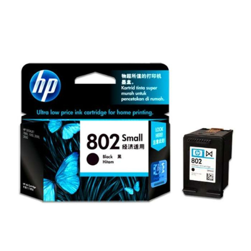 CARTRIDGE 802 BLACK HP