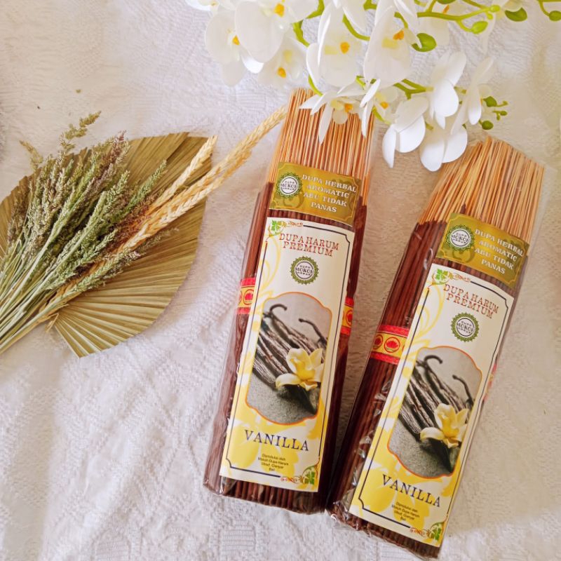 'DUPA MOKOH' Vanila ( PREMIUM MENYALA 2 JAM) / Dupa Premium Abu Dingin / Dupa Pengharum Ruangan / Du