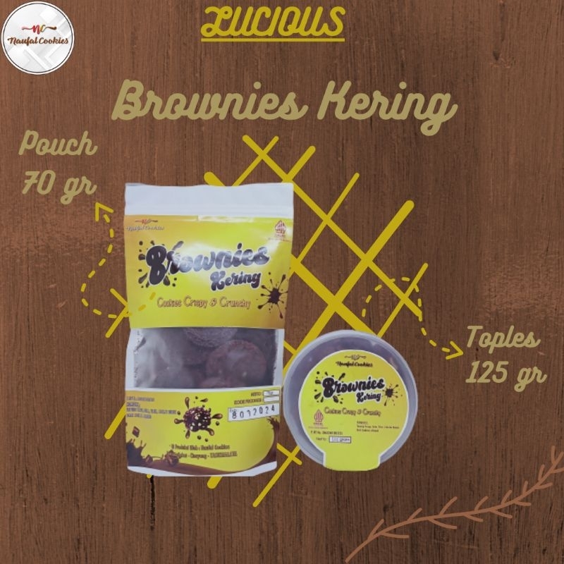 

brownies kering