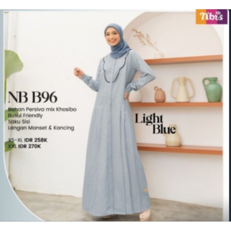 *NB B96 LIGHT BLUE*S12 M59 L36 XL7 XXL9HARGA PROMO 170.000