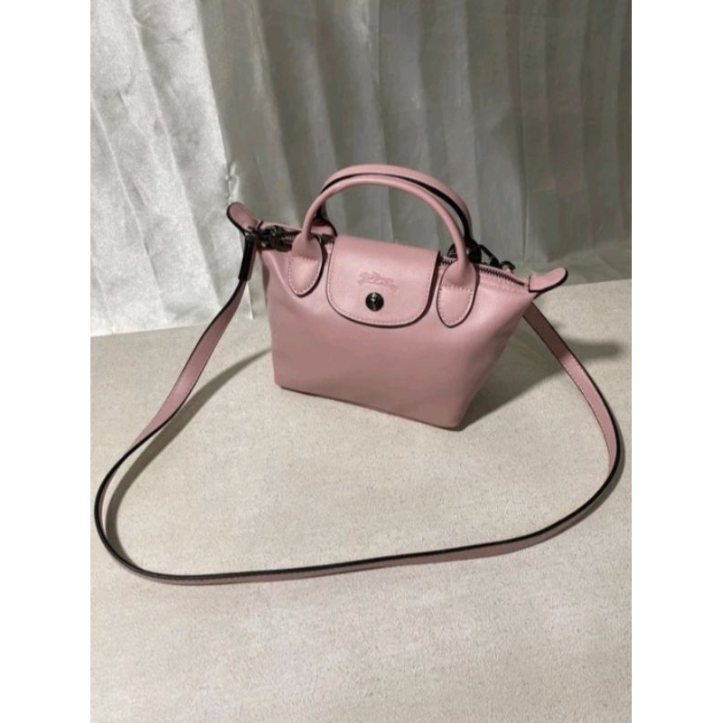 LC cuir mini soft pink