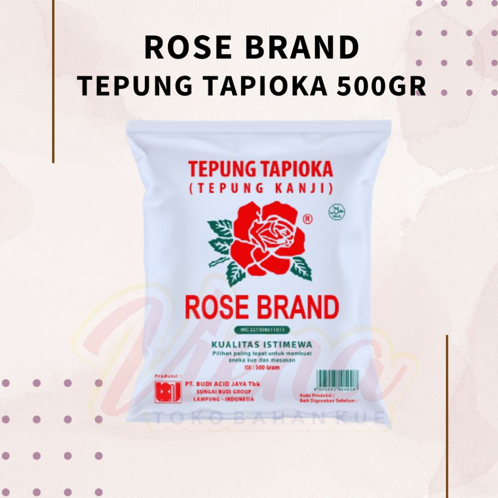 

Rose Brand Tepung Tapioka 500gr / Tepung Kanji