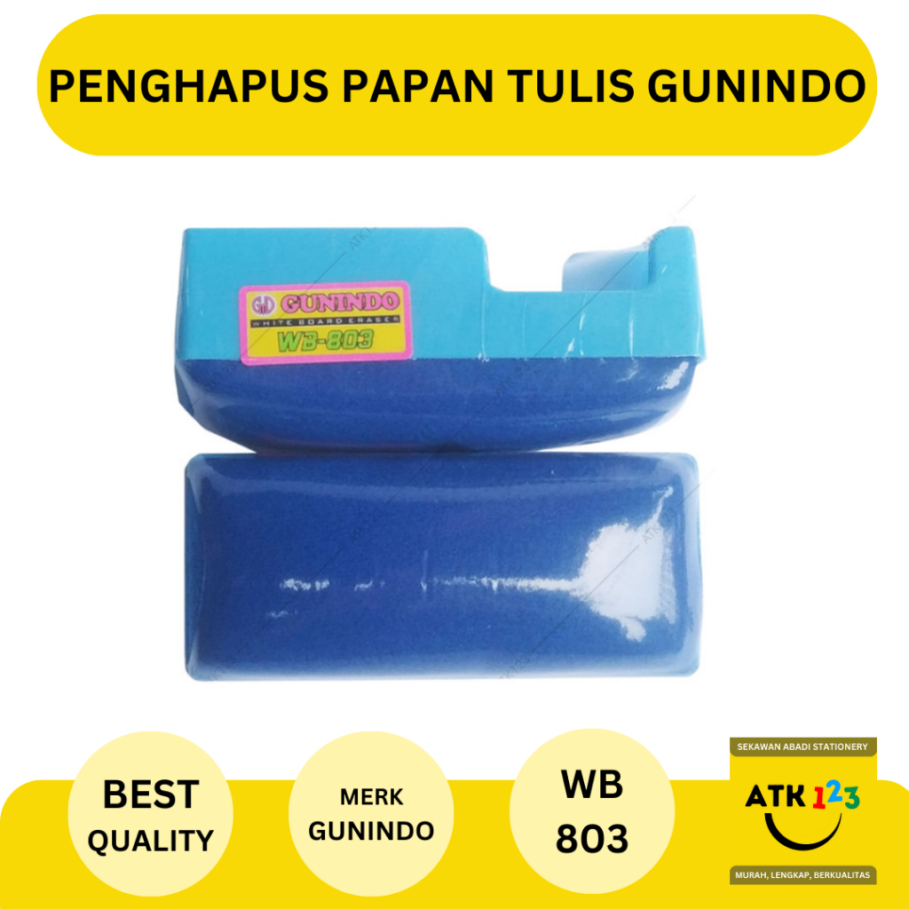 

Penghapus Spidol Boardmarker / Penghapus Papan Tulis Gunindo WB-803