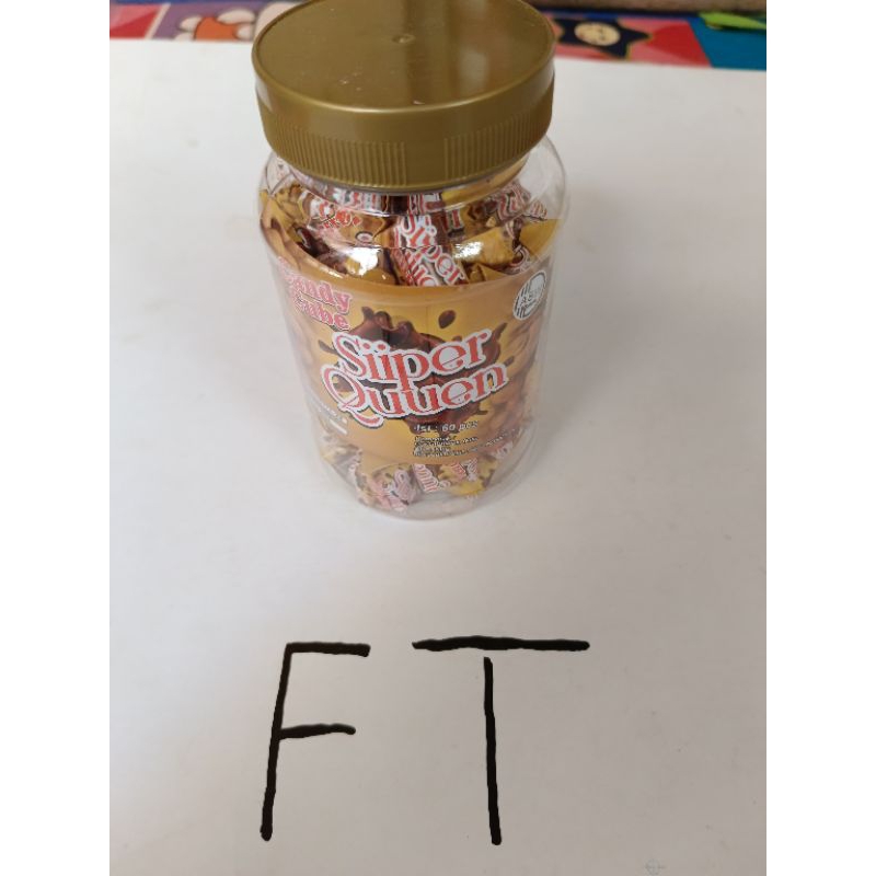 

Cokelat Candy Cube Siiper Quuen 60 pcs