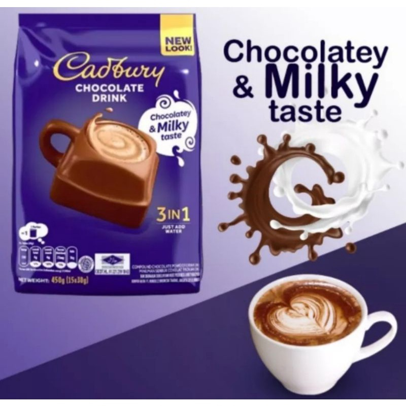 

Cadbury 3in1 HoT Coklat Drink 450gx15saset