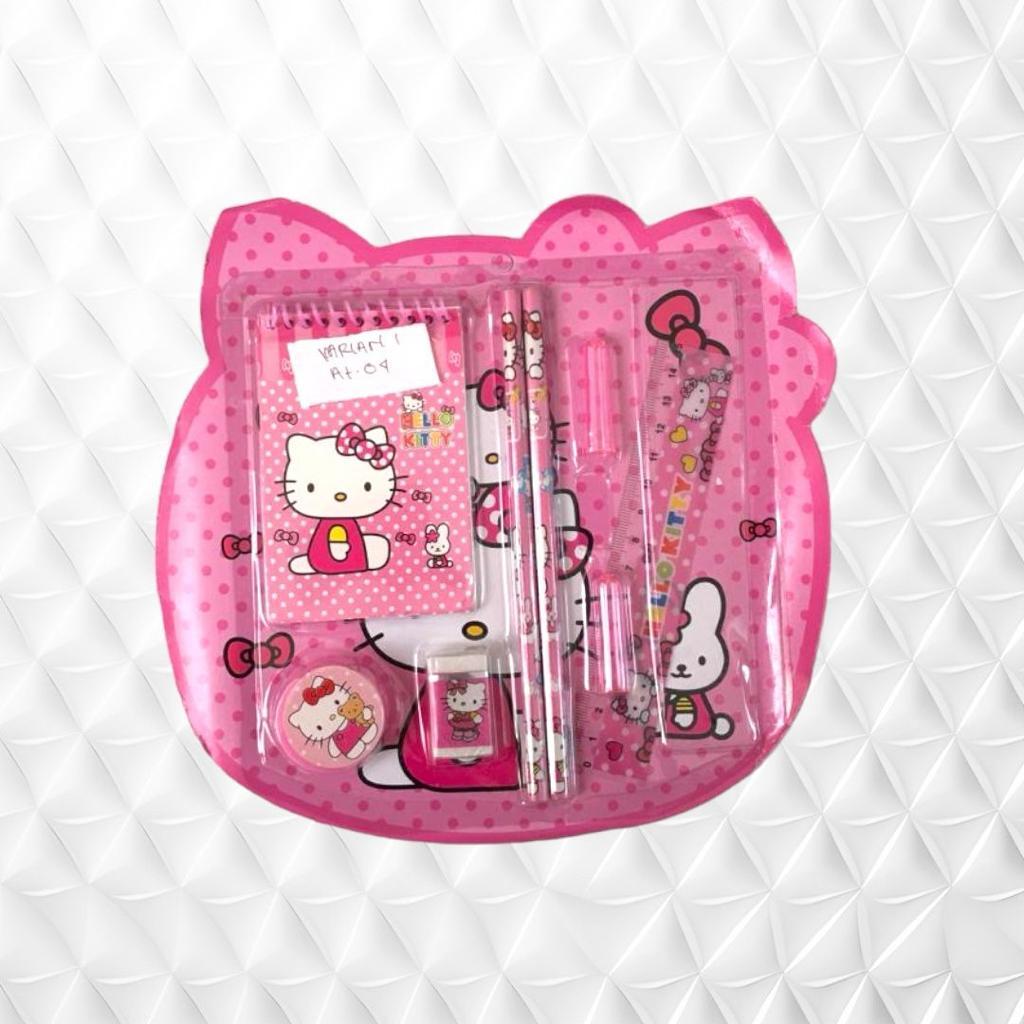 

[JNOFFICIAL](AT 04)KOTAK PENSIL SETT / STUDY SET STATIONERY SET ALAT TULIS SEKOLAH ANAK SET