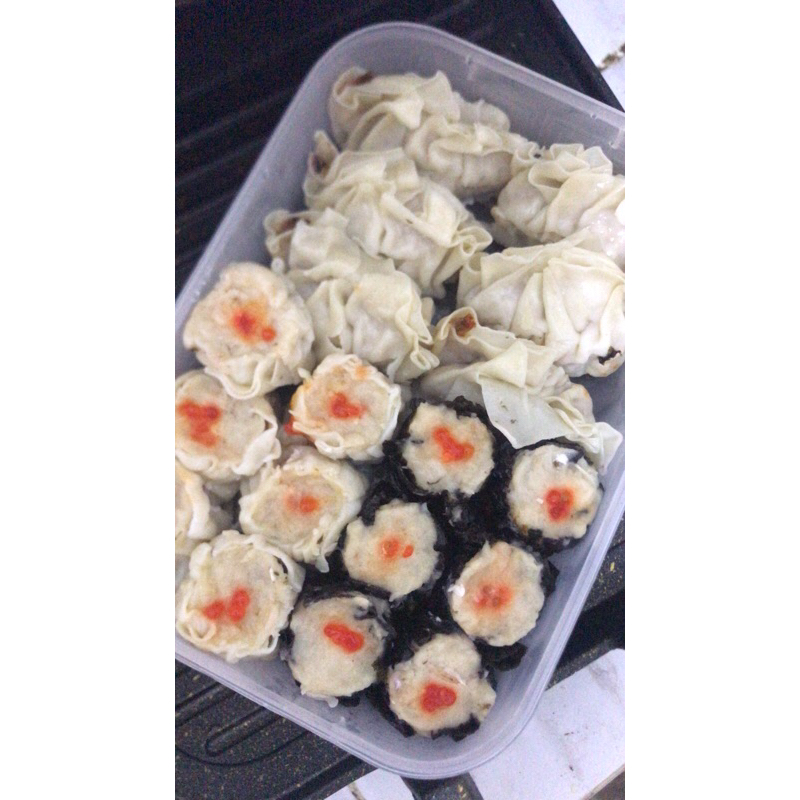

dimsum campur isi 18 kukus